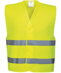 Portwest Hi-vis Two-band Vest (C474) - Yellow