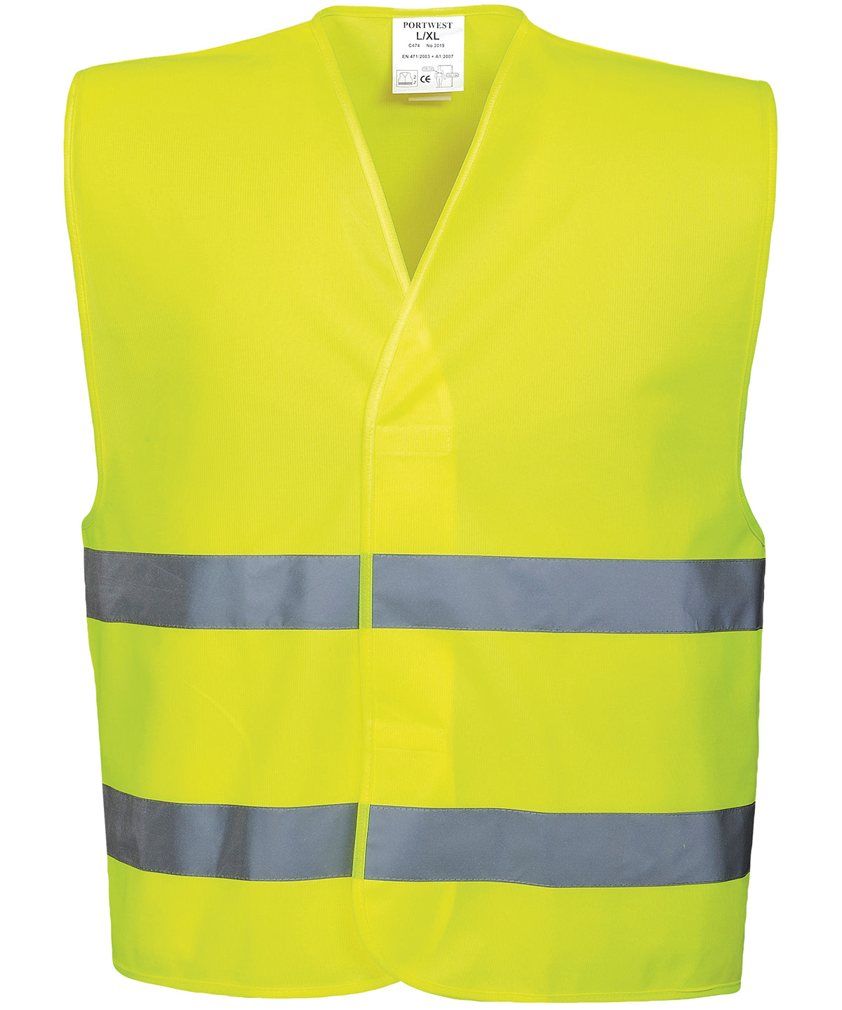 Portwest Hi-vis Two-band Vest (C474) - Yellow