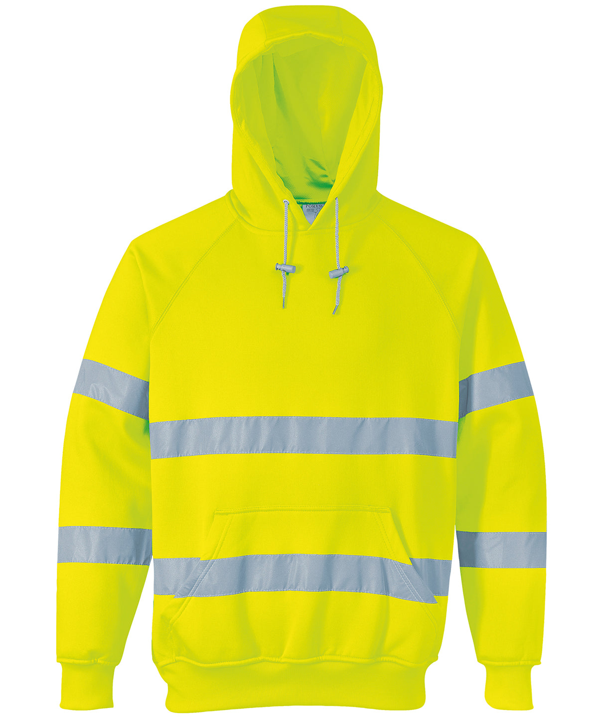 Portwest Hi-vis Hooded Sweatshirt (B304) - Yellow