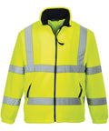 Portwest Hi-vis Mesh-lined Fleece (F300) - Yellow