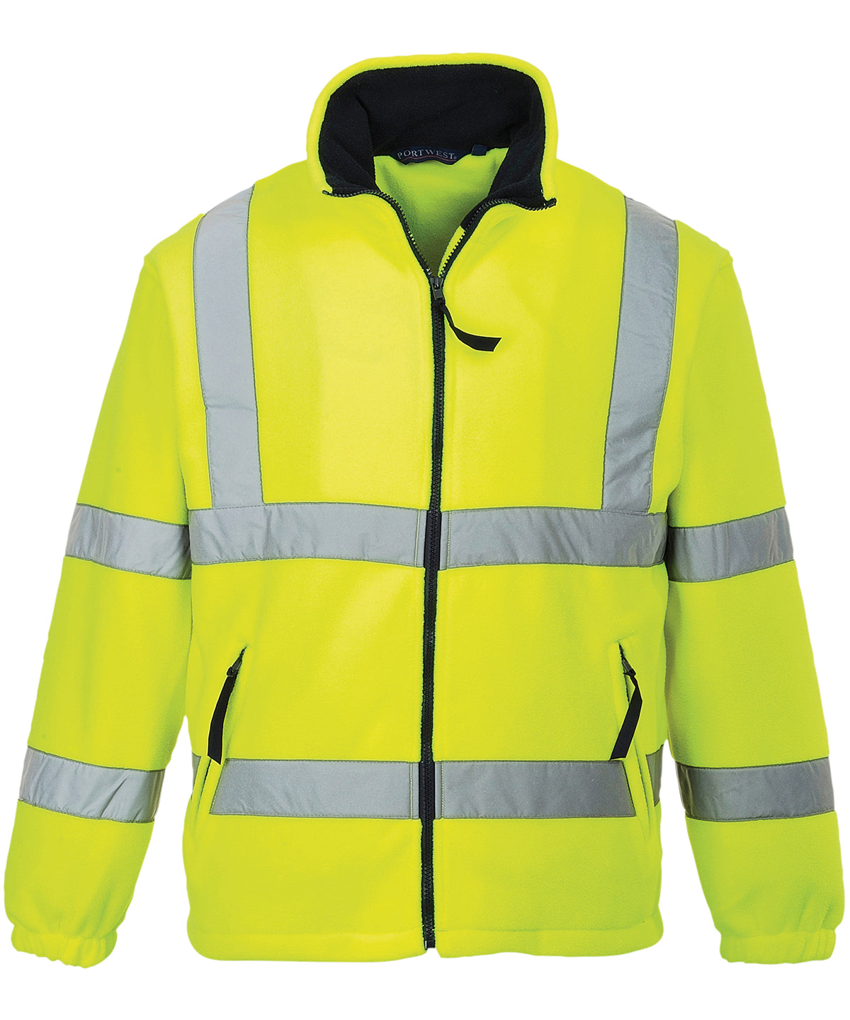 Portwest Hi-vis Mesh-lined Fleece (F300) - Yellow