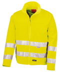 Result Safeguard High-viz Softshell Jacket - Fluorescent Yellow