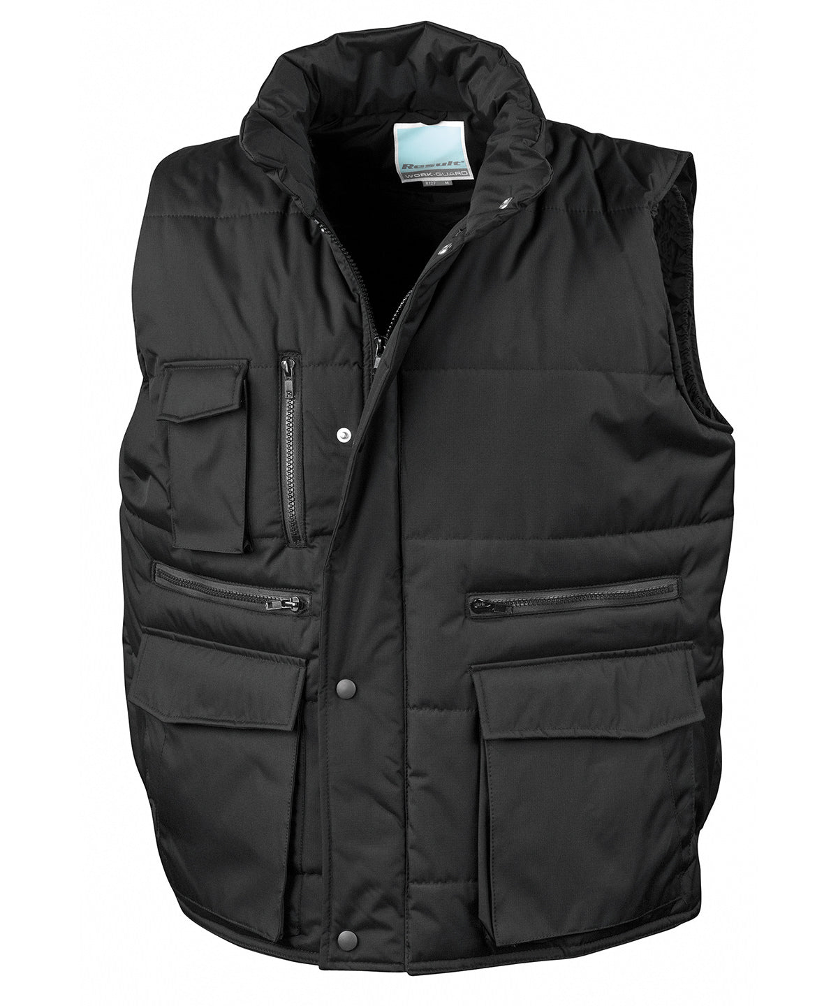 Result Workguard Lance Bodywarmer - Black