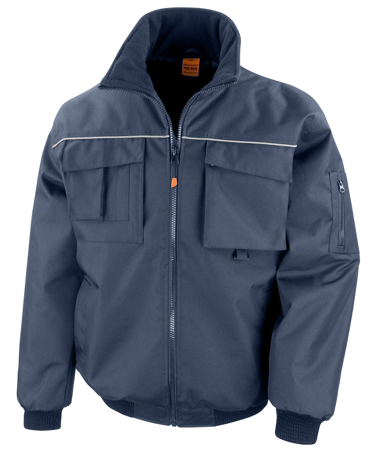 Result Workguard Work-Guard Sabre Pilot Jacket - Navy