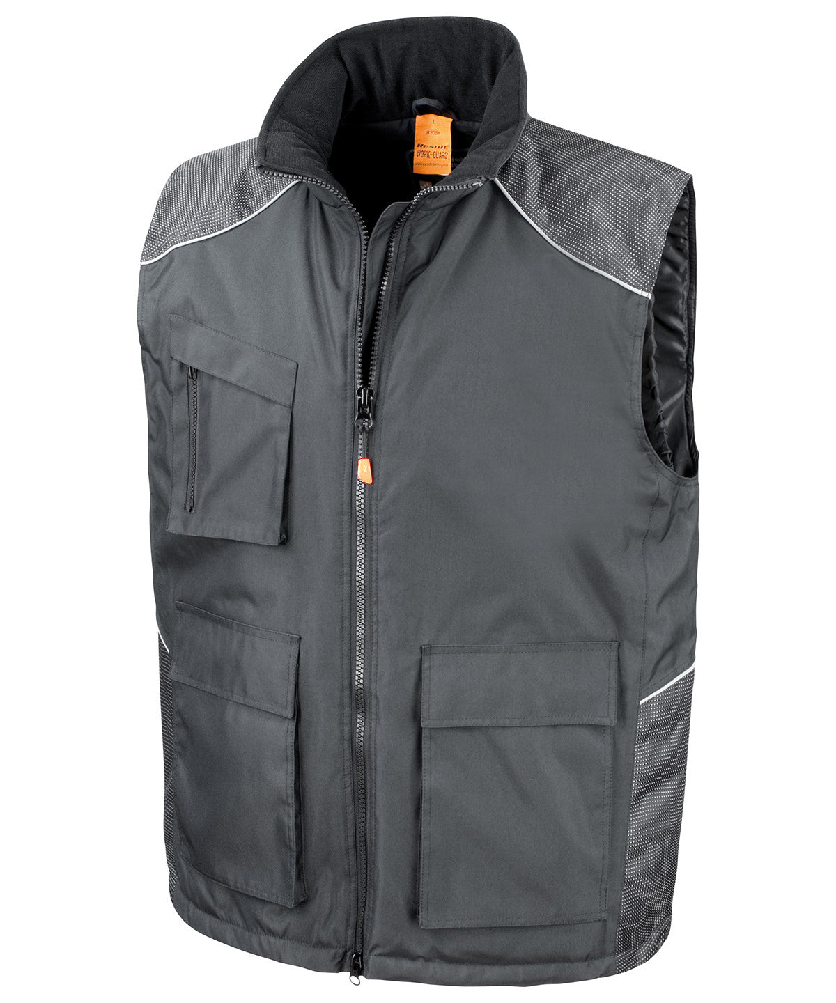 Result Workguard Work-Guard Vostex Bodywarmer - Black