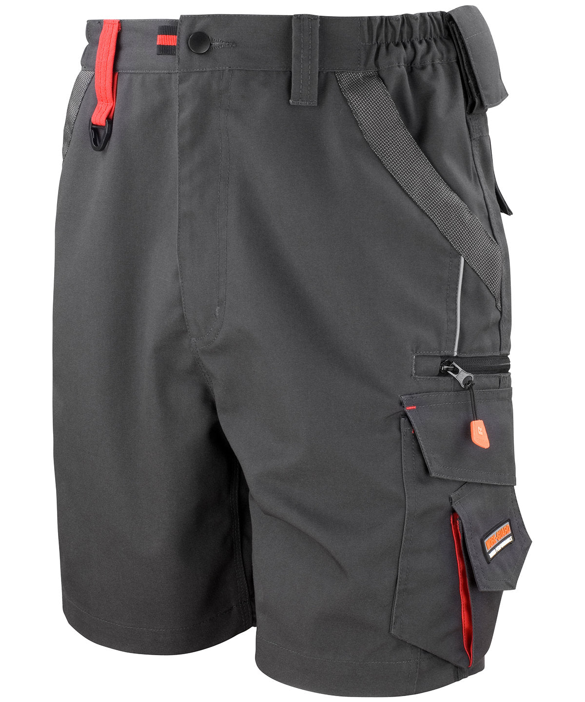 Result Workguard Work-Guard Technical Shorts - Grey/Black
