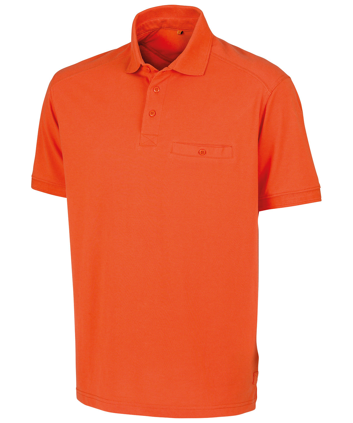 Result Workguard Work-Guard Apex Pocket Polo Shirt - Orange
