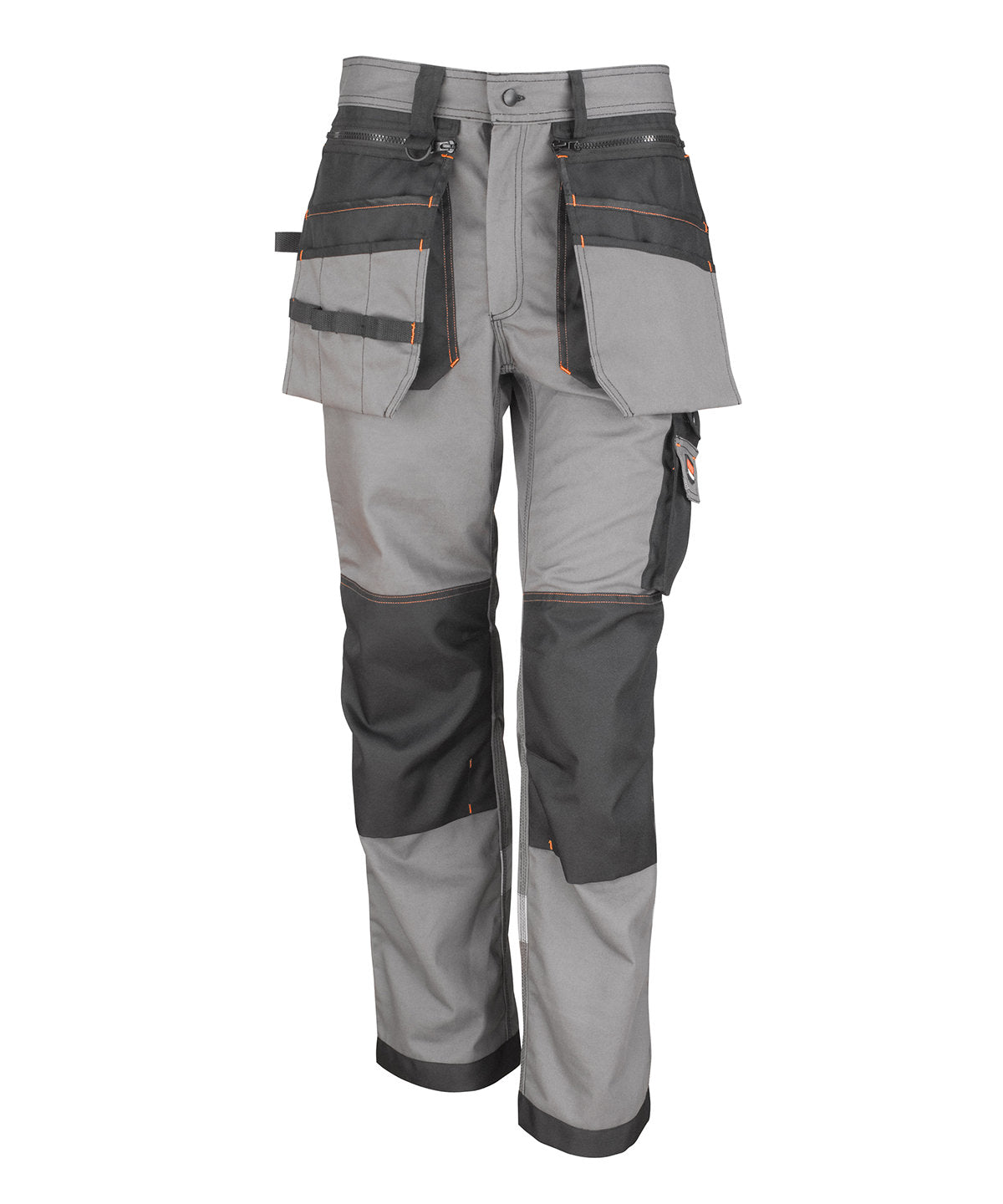 Result Workguard Work-Guard X-over Holster Trousers - Grey/Black