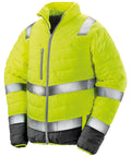 Result Safeguard Soft Padded Safety Jacket - Fluorescent Yellow