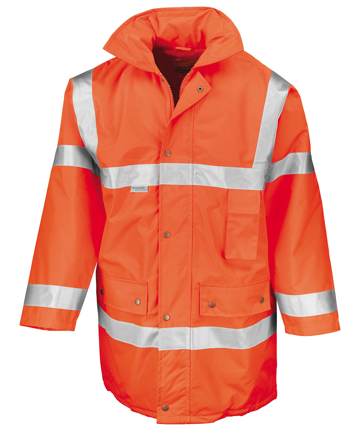 Result Safeguard Safety Jacket - Fluorescent Orange