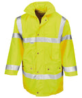 Result Safeguard Safety Jacket - Fluorescent Yellow