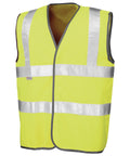 Result Safeguard Safety High-viz Vest - Fluorescent Yellow