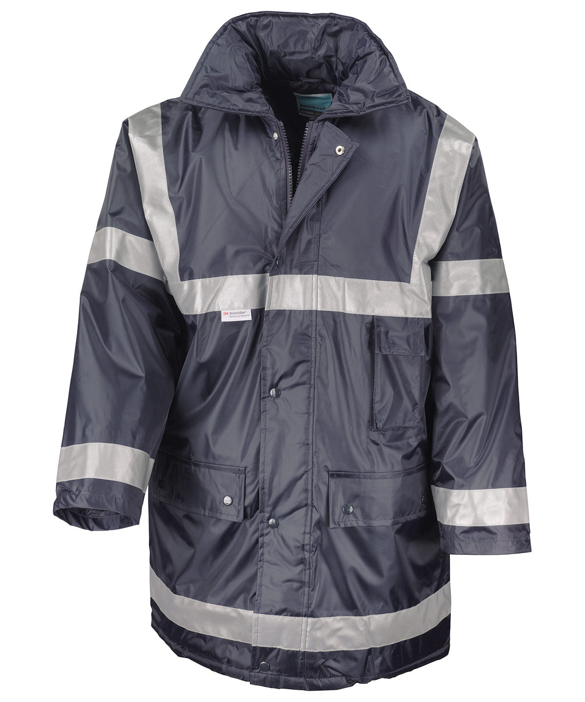 Result Workguard Work-Guard Management Coat - Navy