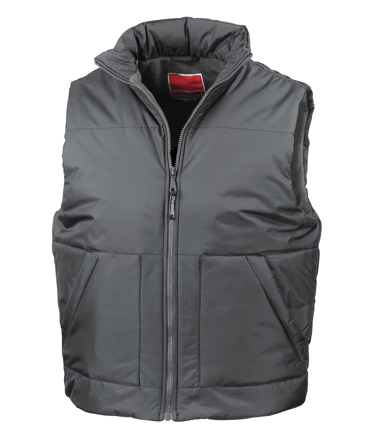Result Fleece-lined Bodywarmer - Dark Grey