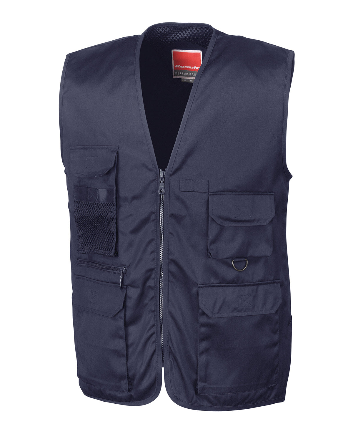 Result Workguard Adventure Safari Waistcoat - Midnight Navy