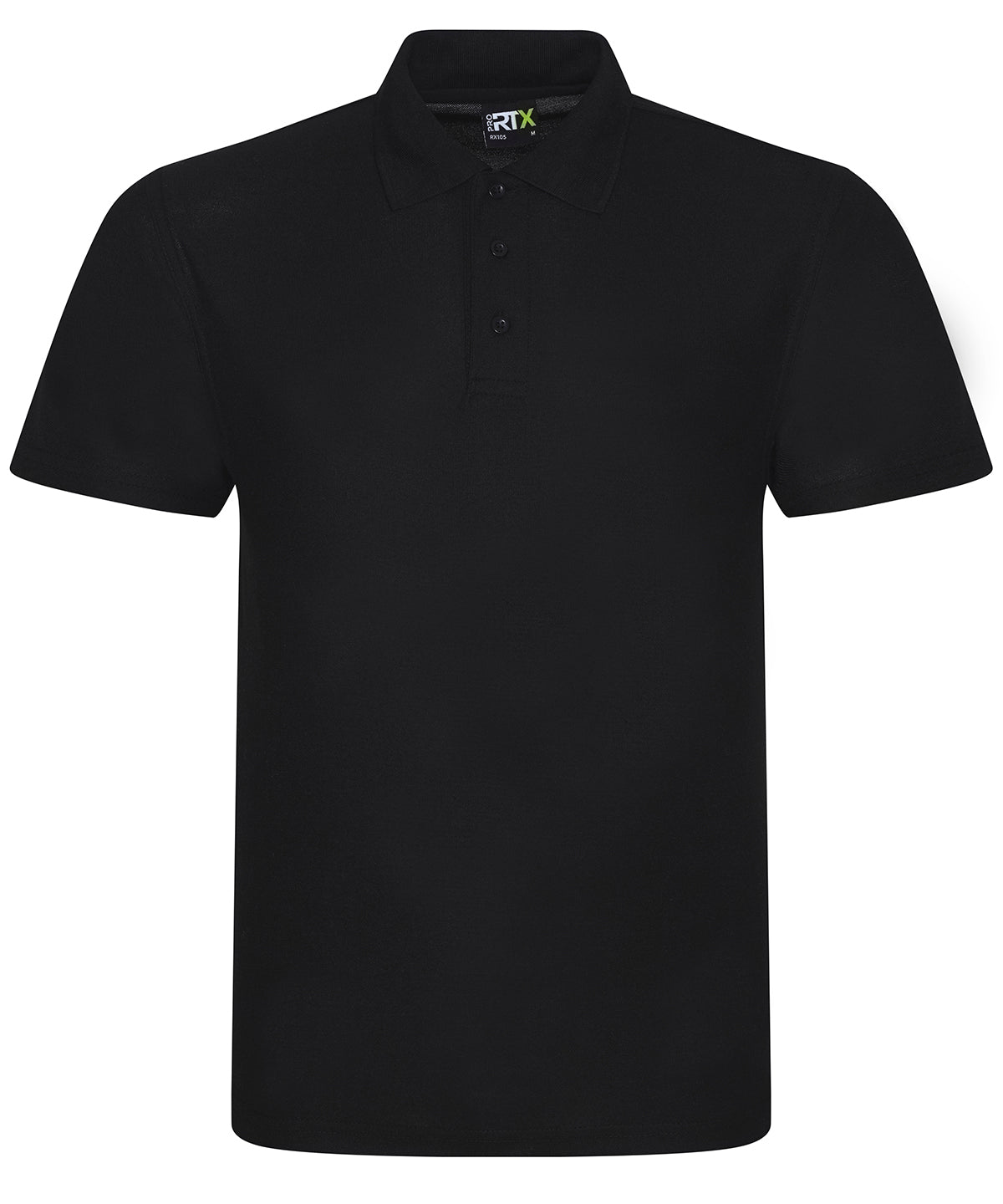 Pro RTX Pro Polyester Polo - Black