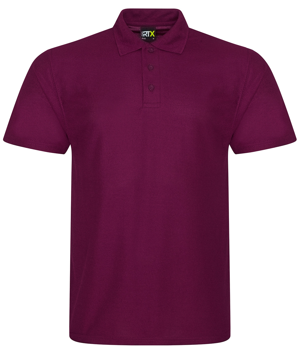 Pro RTX Pro Polyester Polo - Burgundy