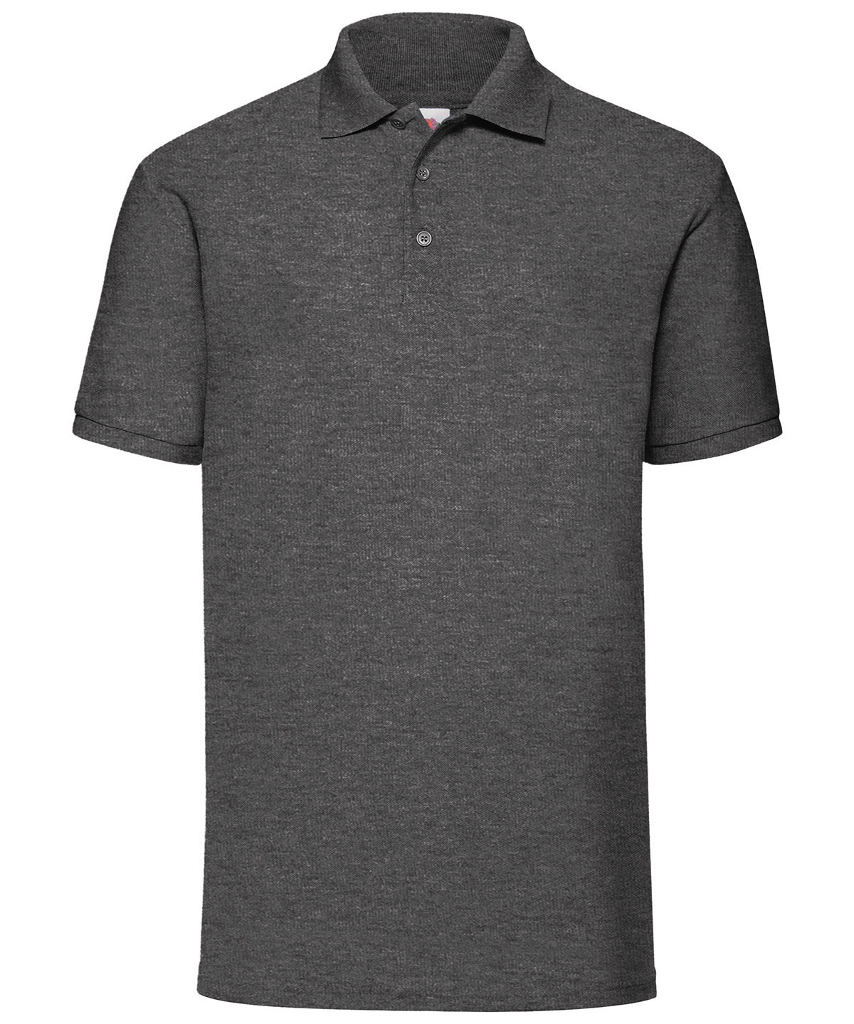 Fruit of the Loom 65/35 Polo - Dark Heather Grey
