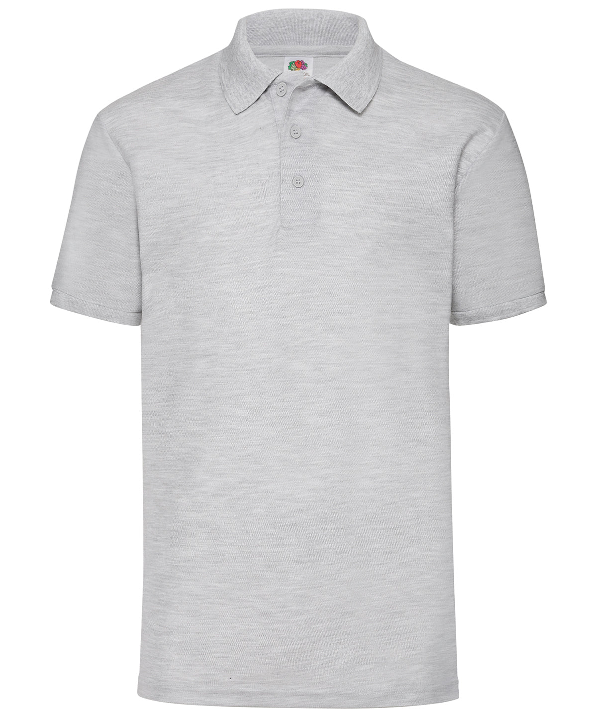 Fruit of the Loom 65/35 Polo - Heather Grey