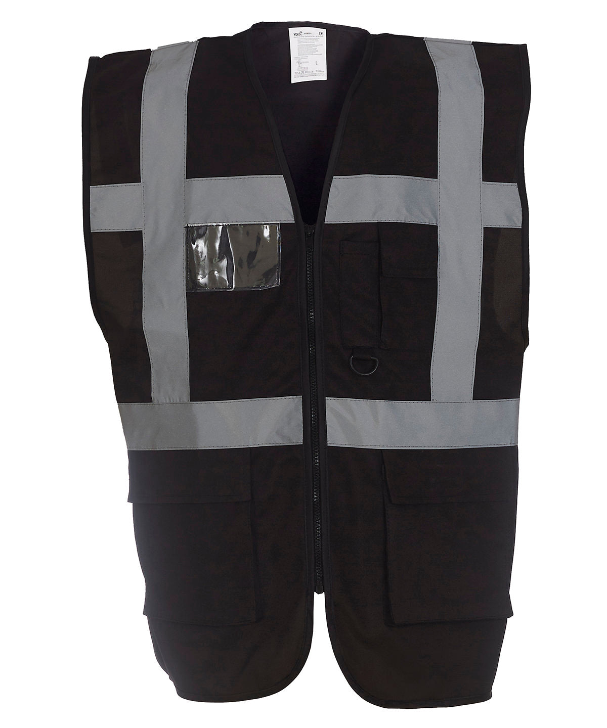 Yoko Multifunctional Executive Hi-vis Waistcoat (HVW801) - Black