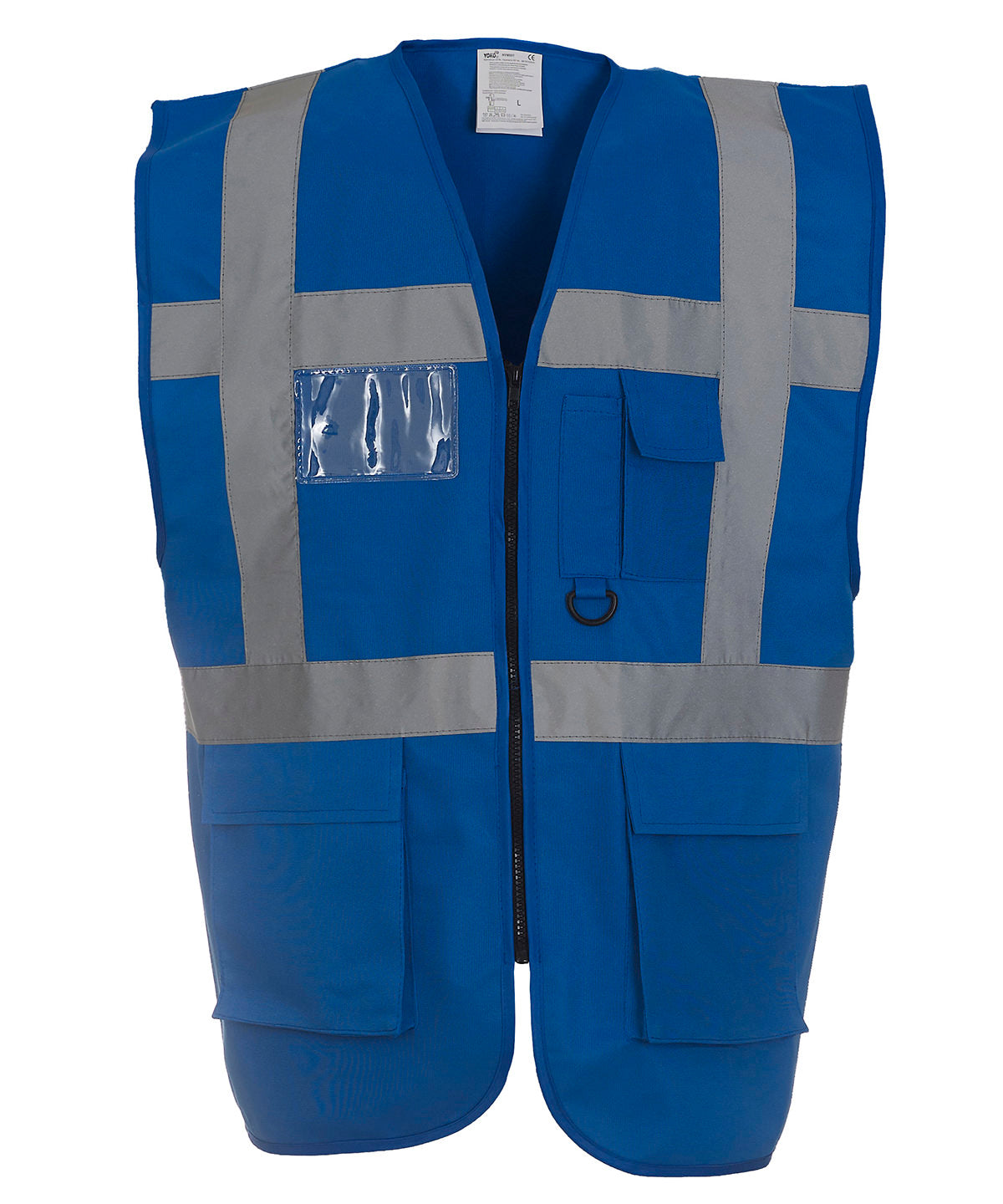 Yoko Multifunctional Executive Hi-vis Waistcoat (HVW801) - Royal Blue