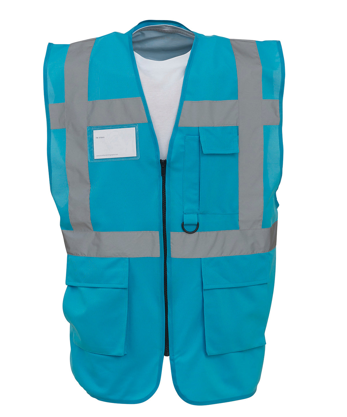 Yoko Multifunctional Executive Hi-vis Waistcoat (HVW801) - Sapphire