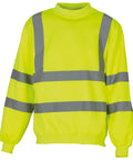 Yoko Hi-vis Sweatshirt (HVJ510) - Yellow