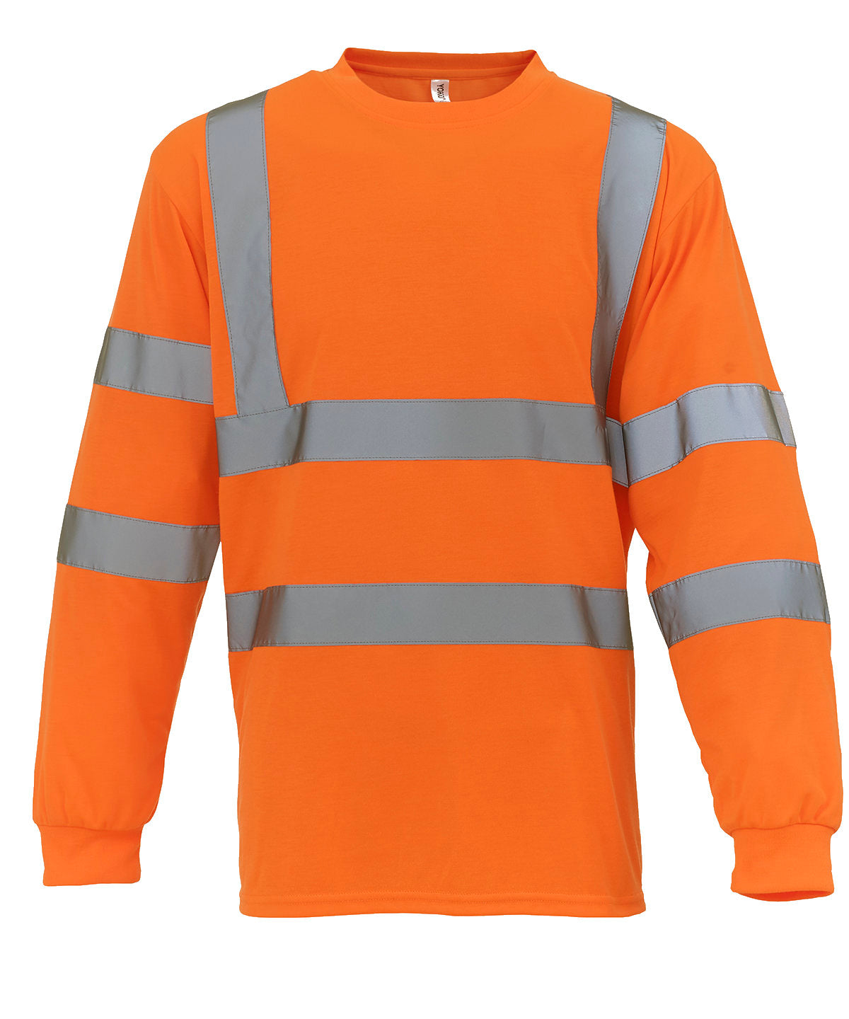Yoko Hi-vis Long Sleeve T-shirt (HVJ420) - Orange