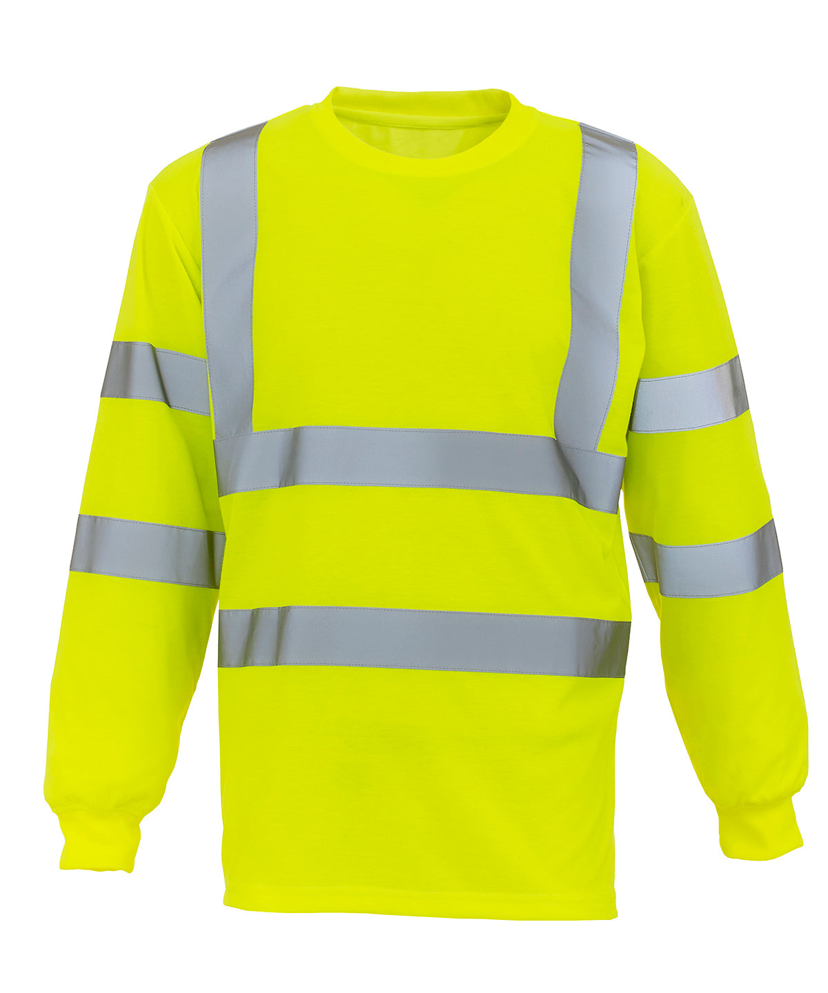 Yoko Hi-vis Long Sleeve T-shirt (HVJ420) - Yellow