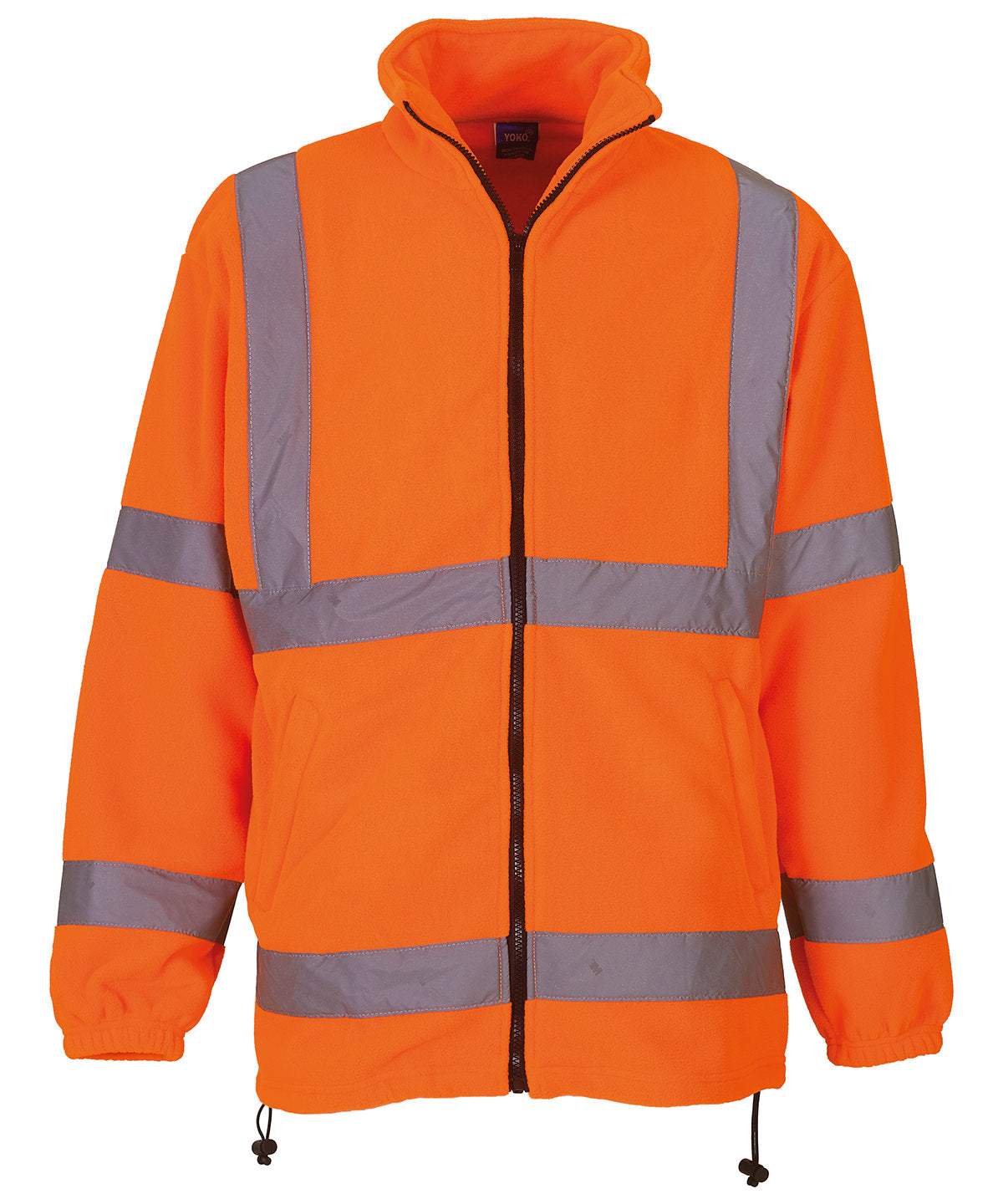 Yoko Hi-vis Heavyweight Fleece Jacket (HVK08) - Orange