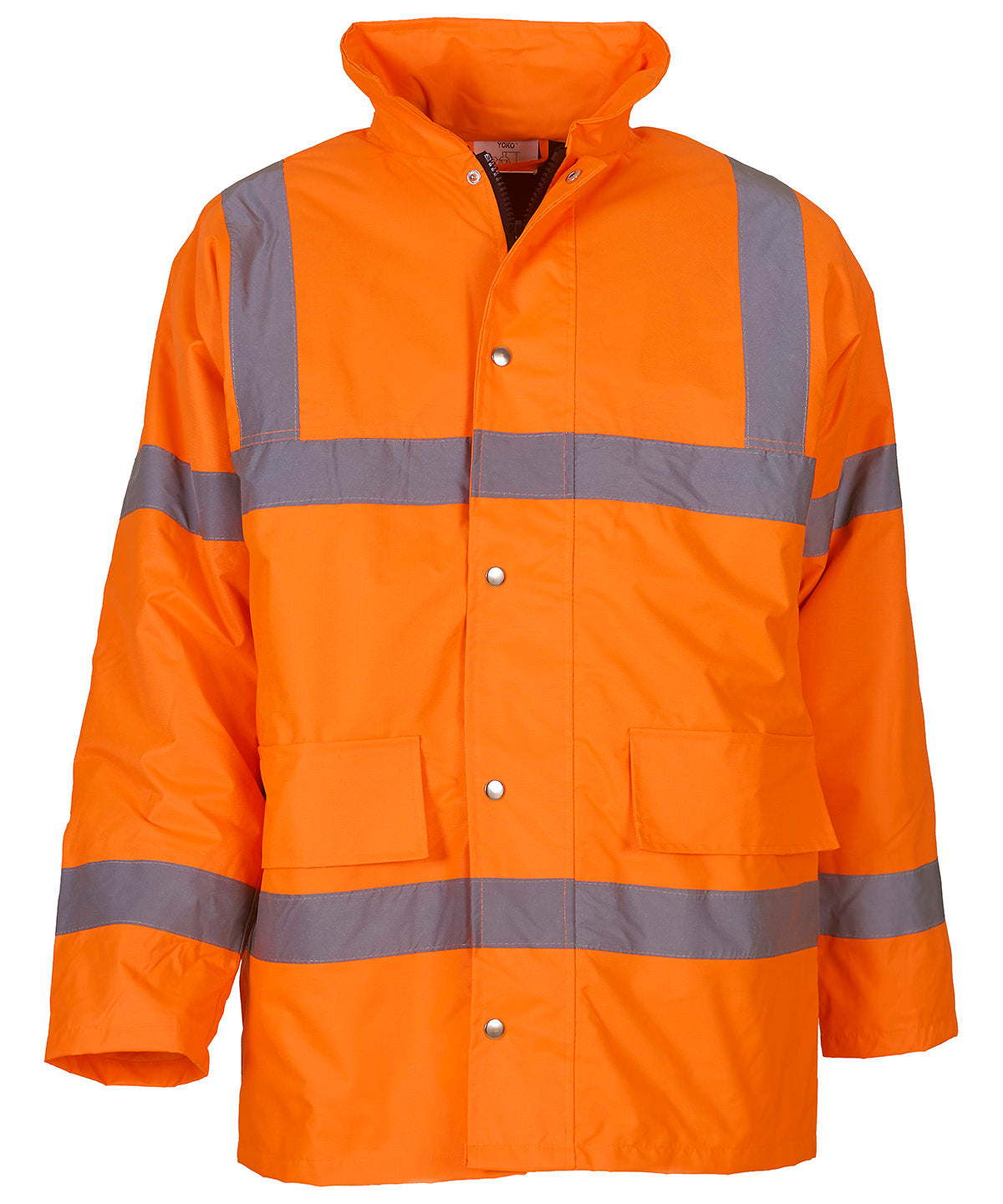 Yoko Hi-vis Classic Motorway Jacket (HVP300) - Orange