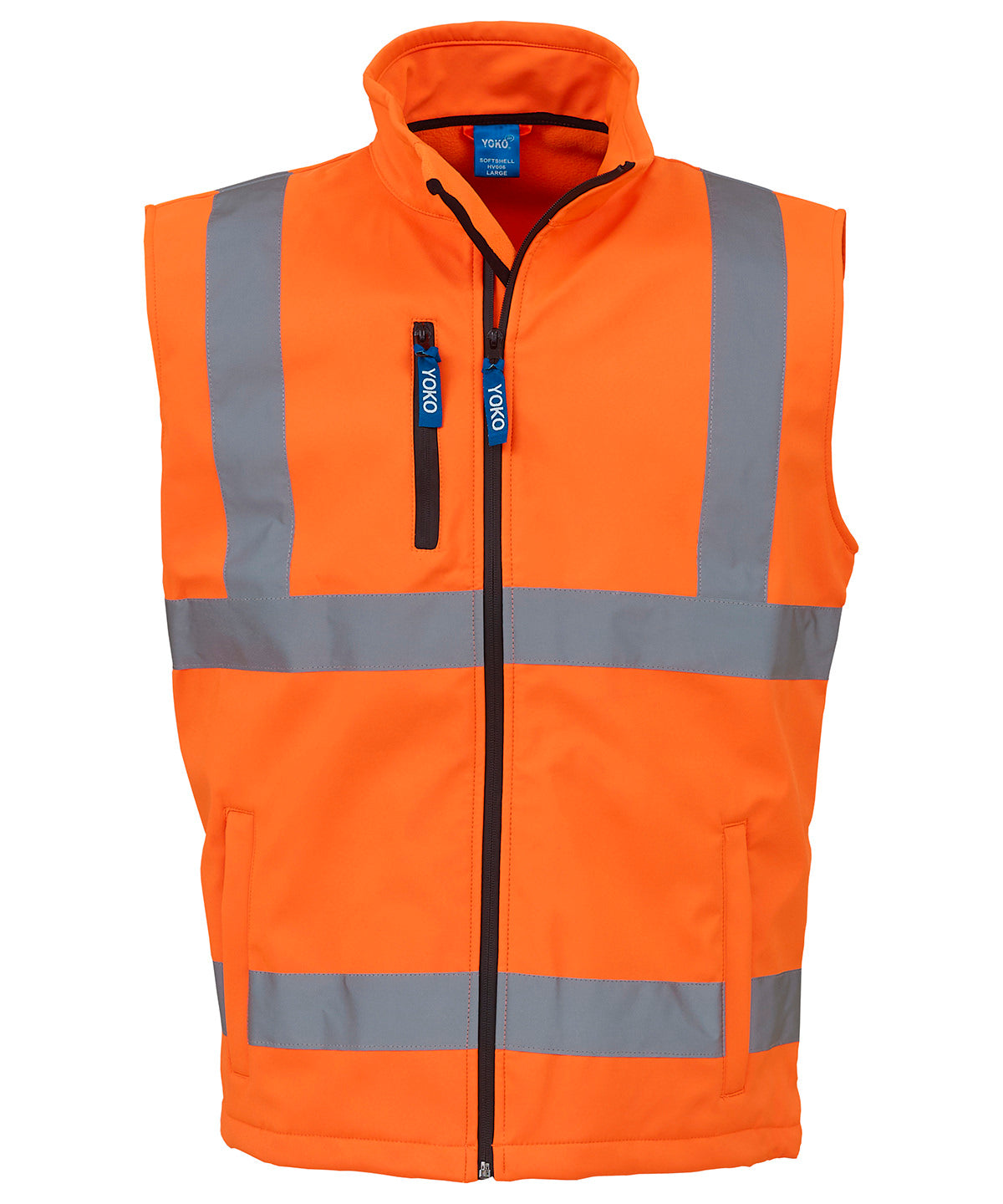 Yoko Hi-vis Softshell Gilet (HV006) - Orange