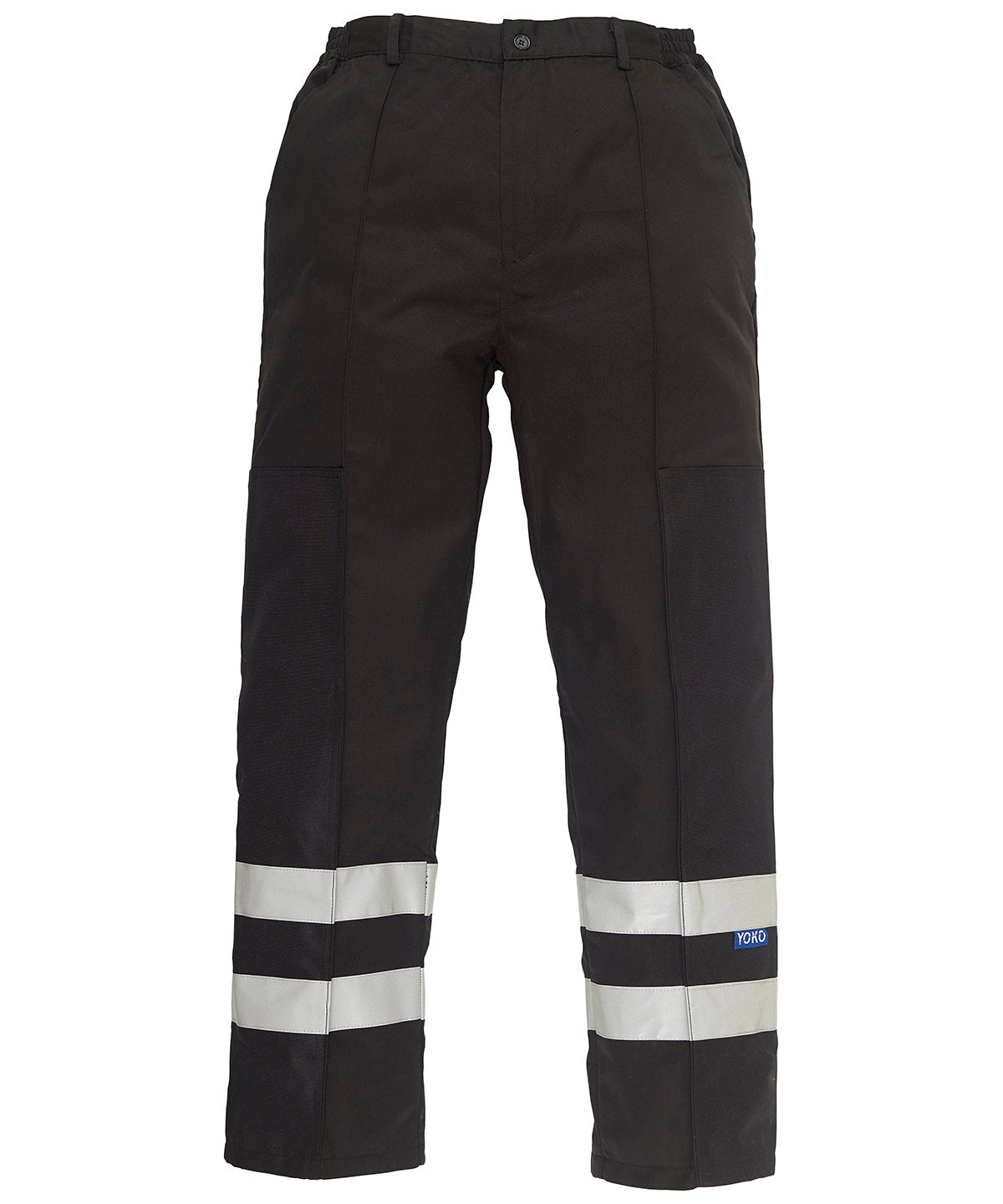 Yoko Reflective Polycotton Ballistic Trousers (BS015T) - Black