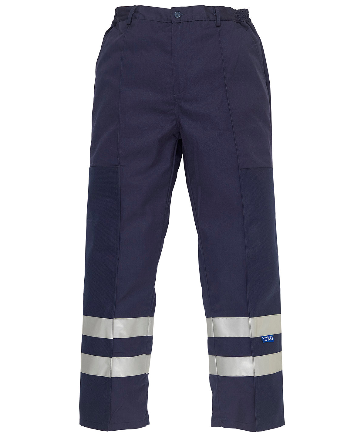 Yoko Reflective Polycotton Ballistic Trousers (BS015T) - Navy