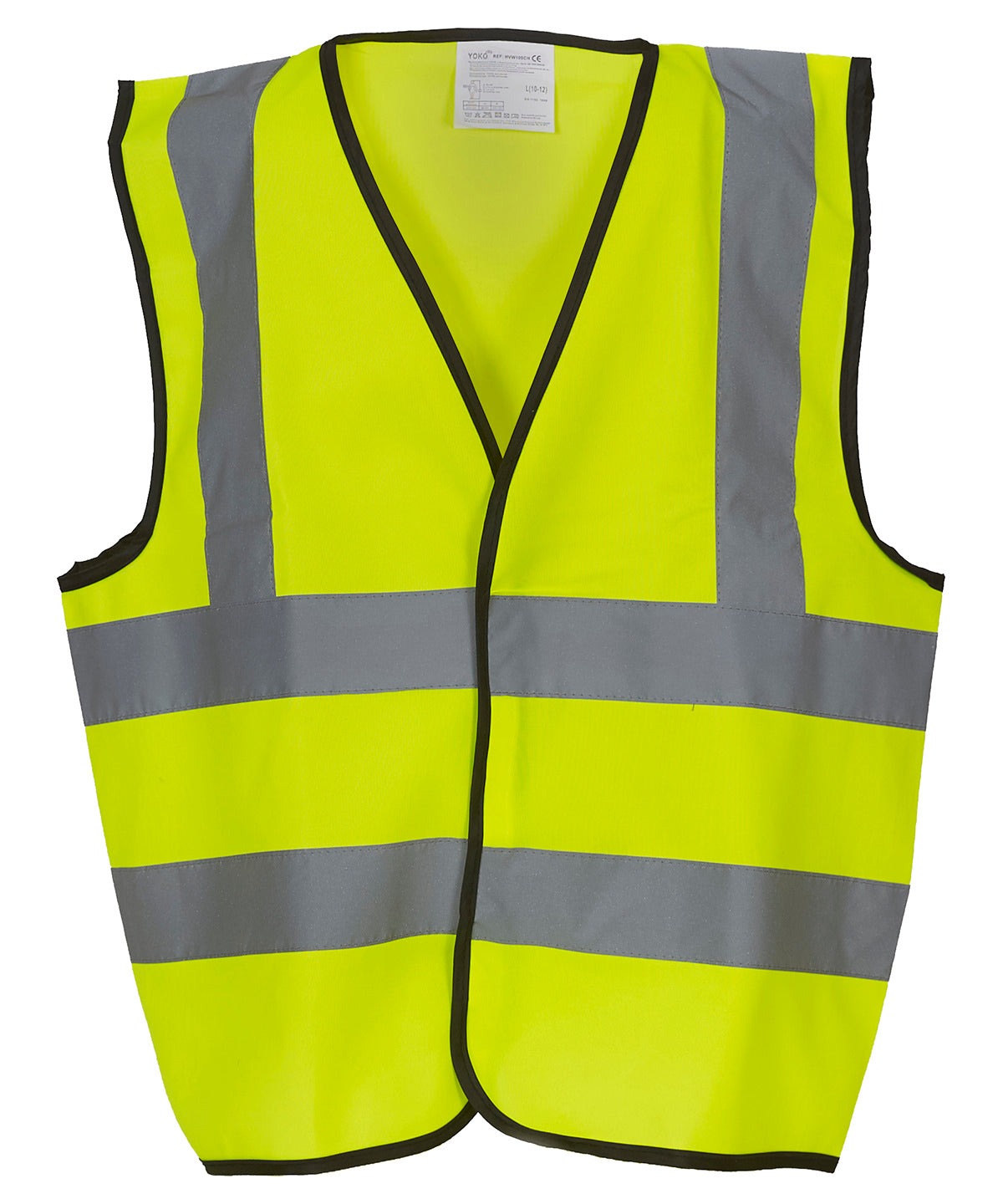 Yoko Kids Hi-vis 2 B&b Waistcoat (HVW100CH) - Yellow