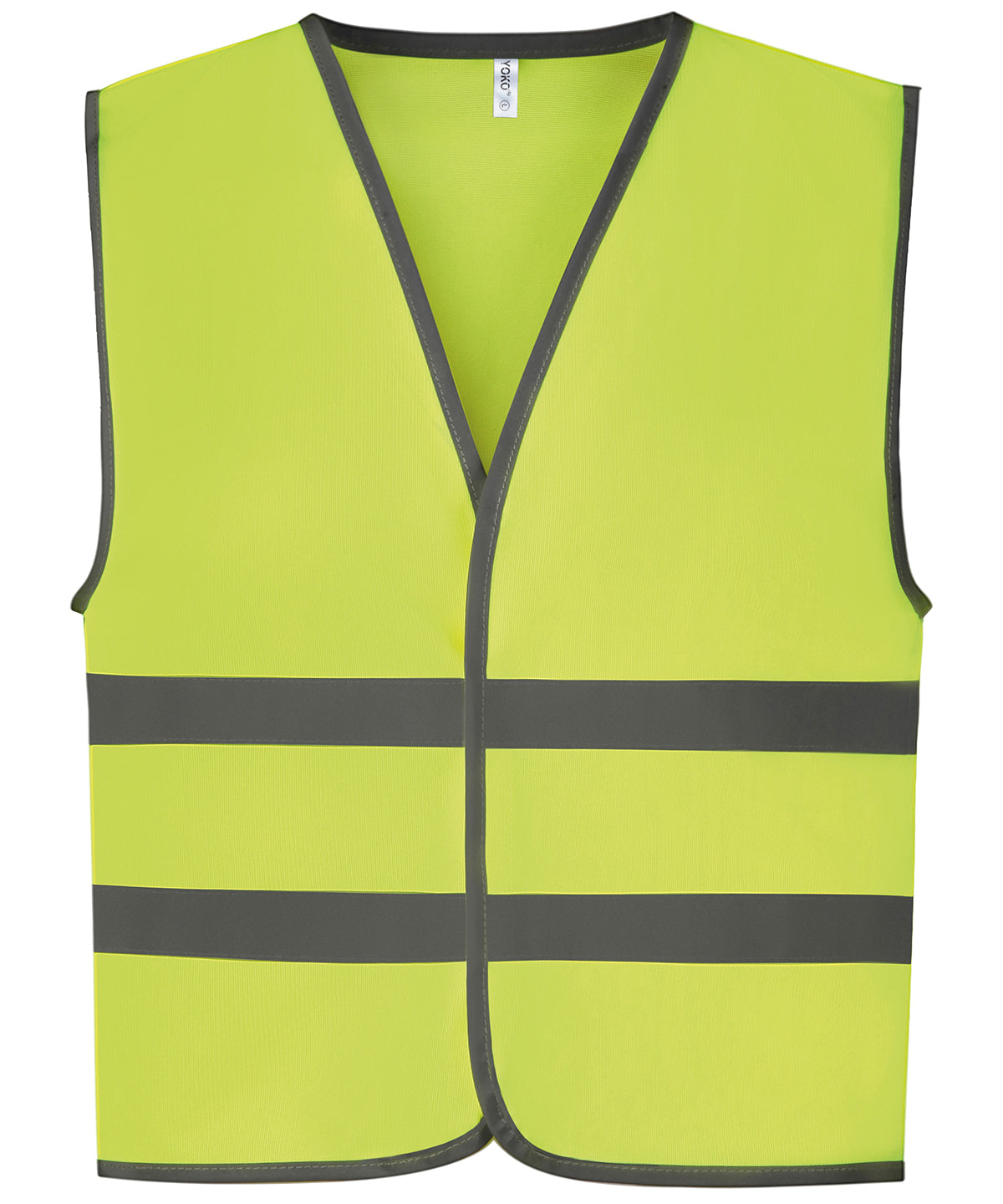 Yoko Hi-vis Reflective Border Kids Waistcoat (HVW102CH) - Yellow