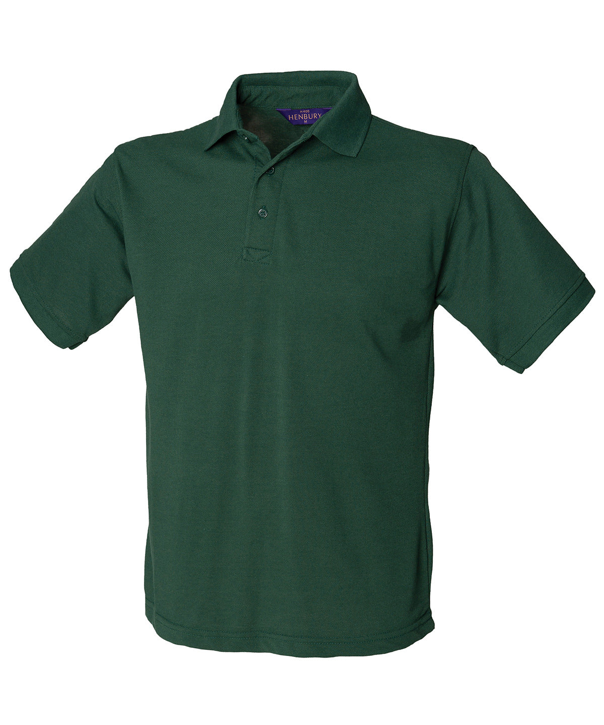 Henbury 65/35 Classic Piqué Polo Shirt - Bottle Green
