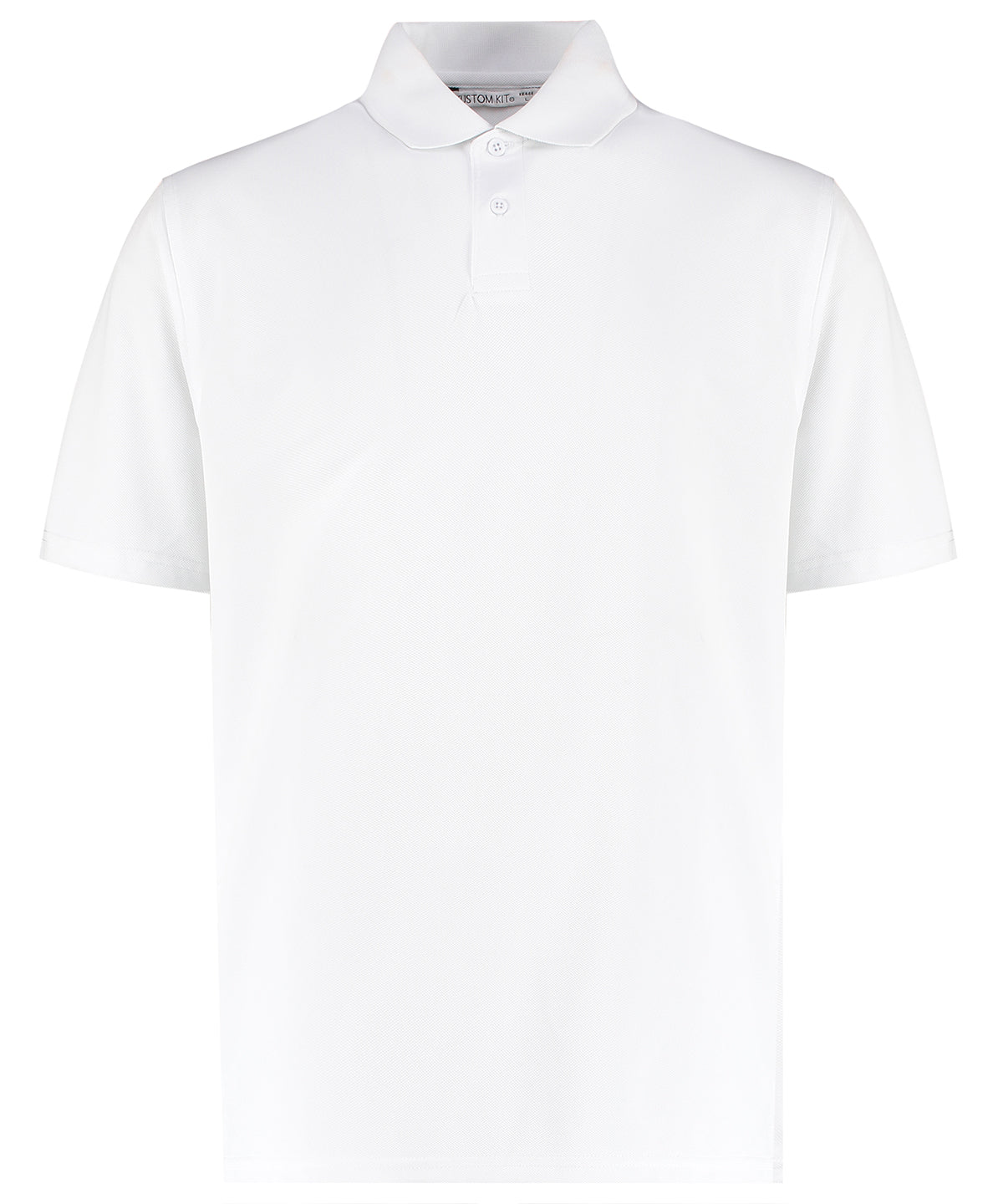 Kustom Kit Regular Fit Superwash® 60° Piqué Polo With Cooltex® Plus - White