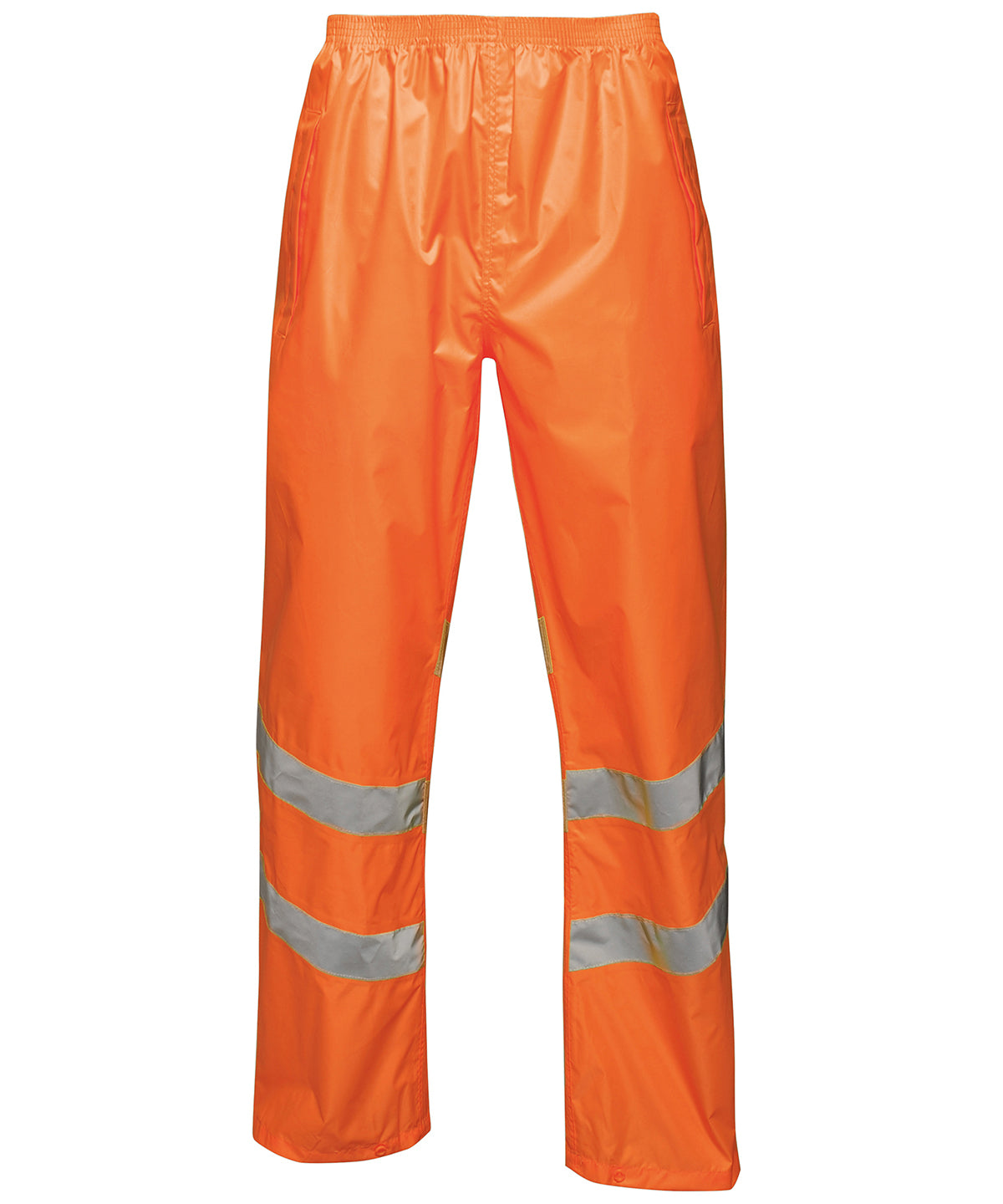 Regatta High Visibility Hi-vis Pro Pack-away Trousers - Orange