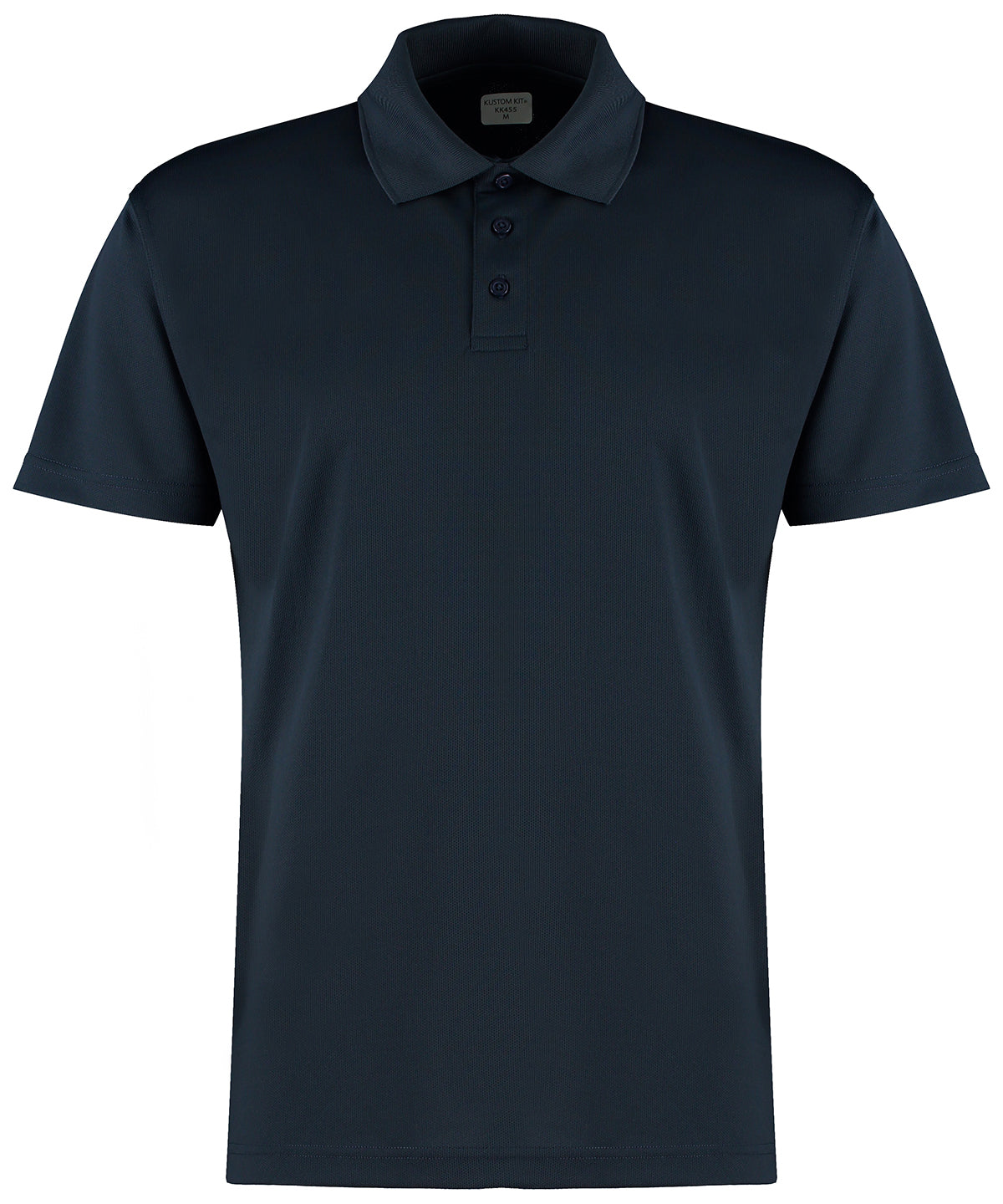 Kustom Kit Regular Fit Micro Mesh Polo With Cooltex® Plus - Navy