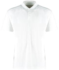 Kustom Kit Regular Fit Micro Mesh Polo With Cooltex® Plus - White