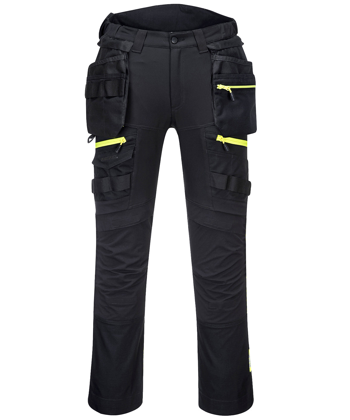 Portwest DX440 Detachable Holster Pocket Trouser (DX440) Slim Fit - Black
