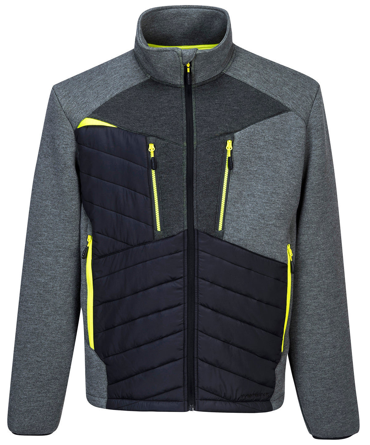 Portwest DX4 Hybrid Baffle Jacket (DX471) - Metal Grey