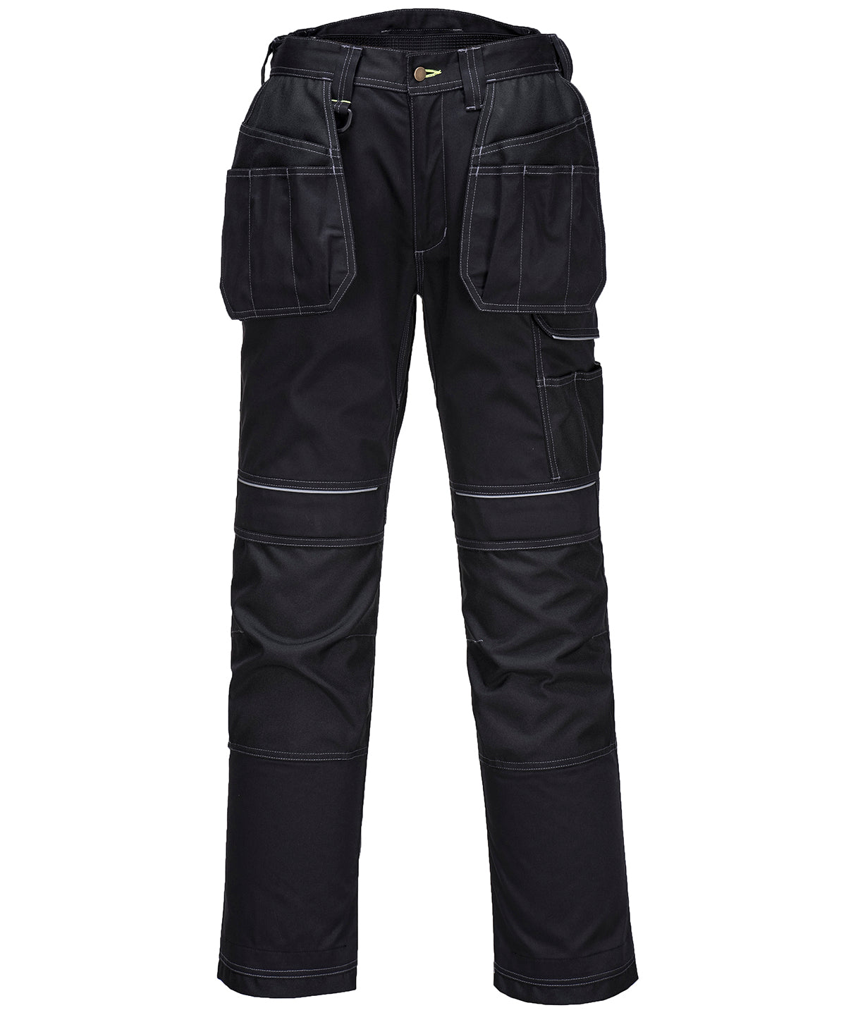 Portwest PW3 Holster Work Trousers (T602) Regular Fit - Black