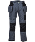 Portwest PW3 Holster Work Trousers (T602) Regular Fit - Zoom Grey/Black