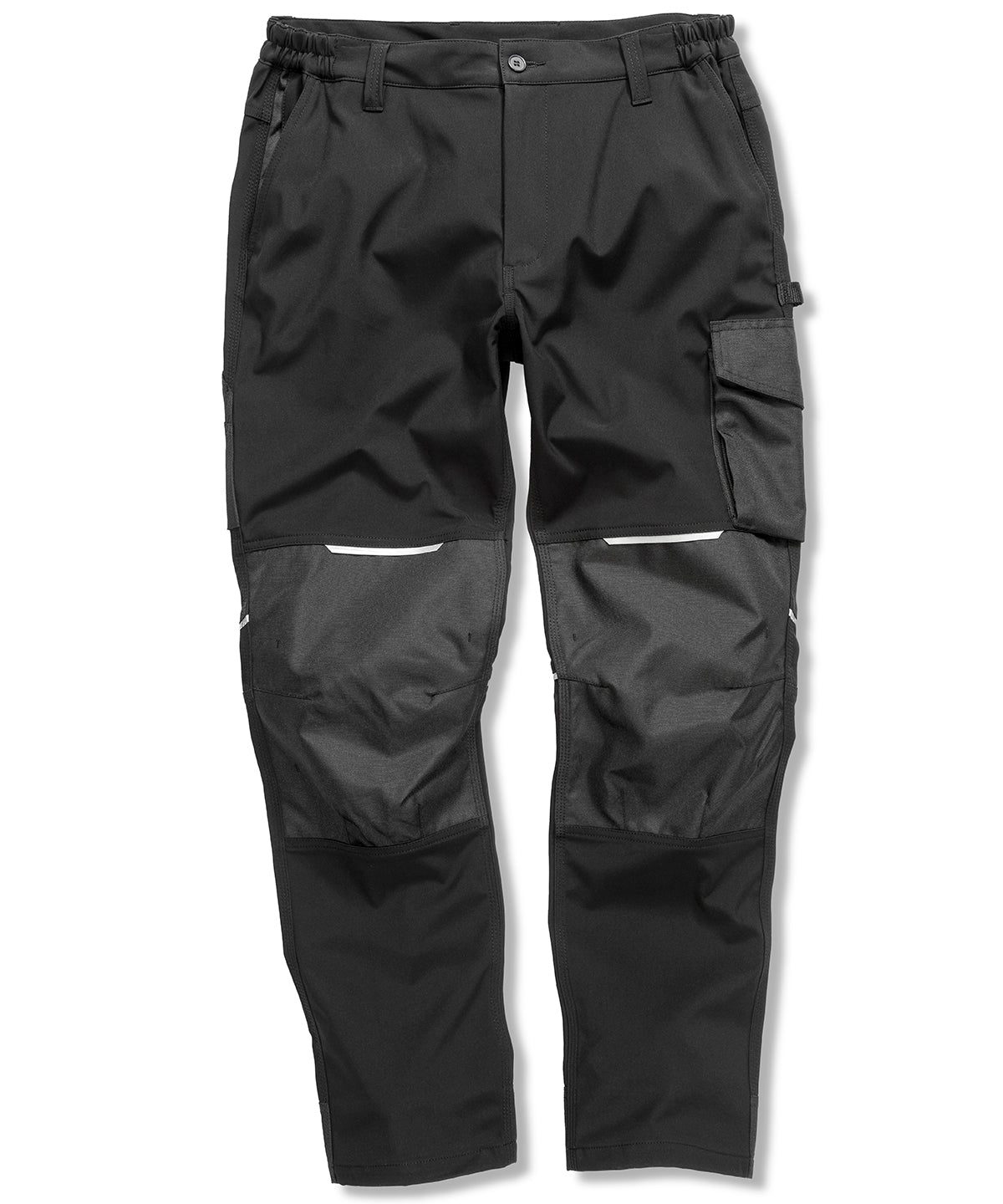 Result Workguard Slim Softshell Work Trouser - Black