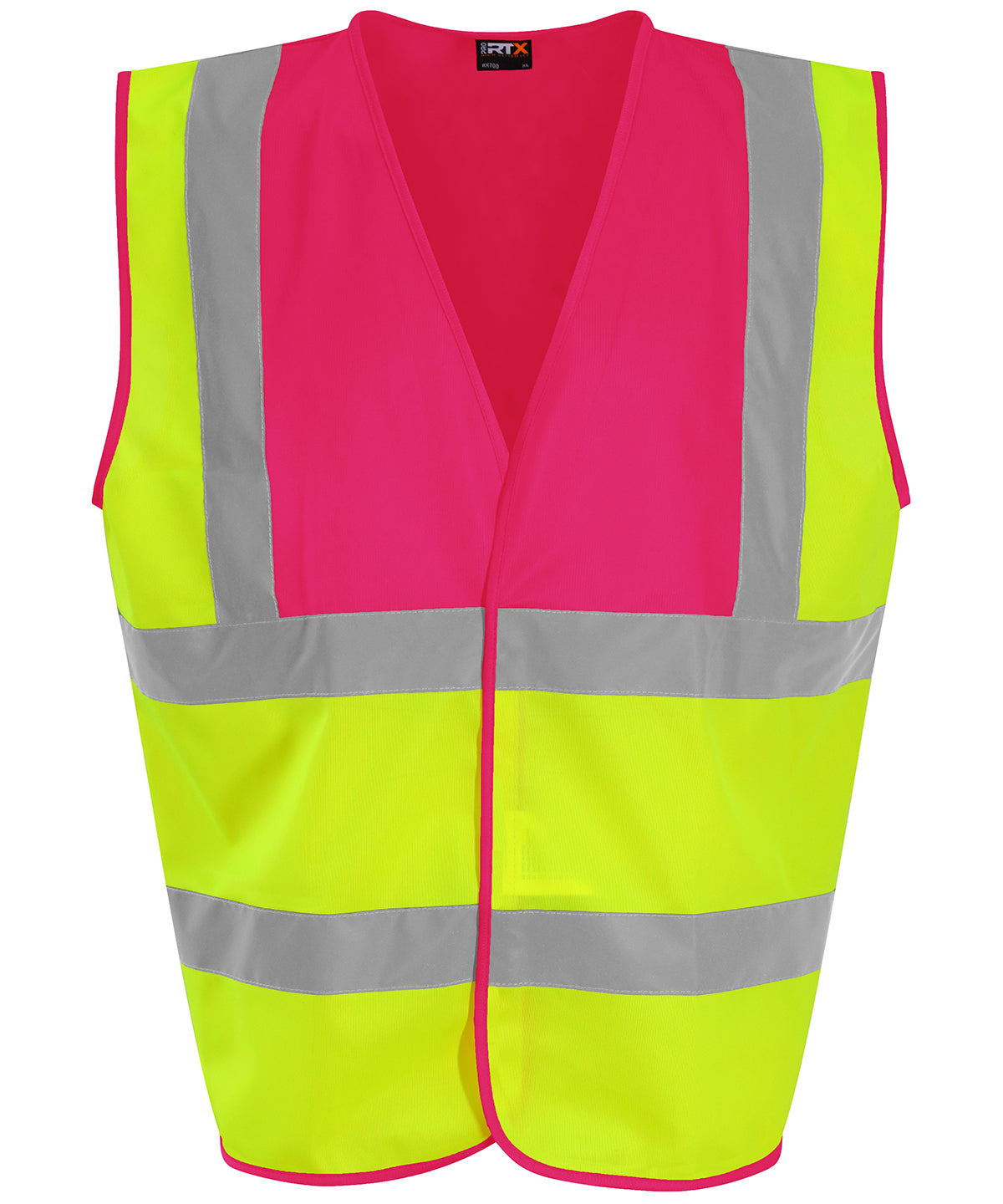 Pro RTX High Visibility Waistcoat - HV Yellow/Pink
