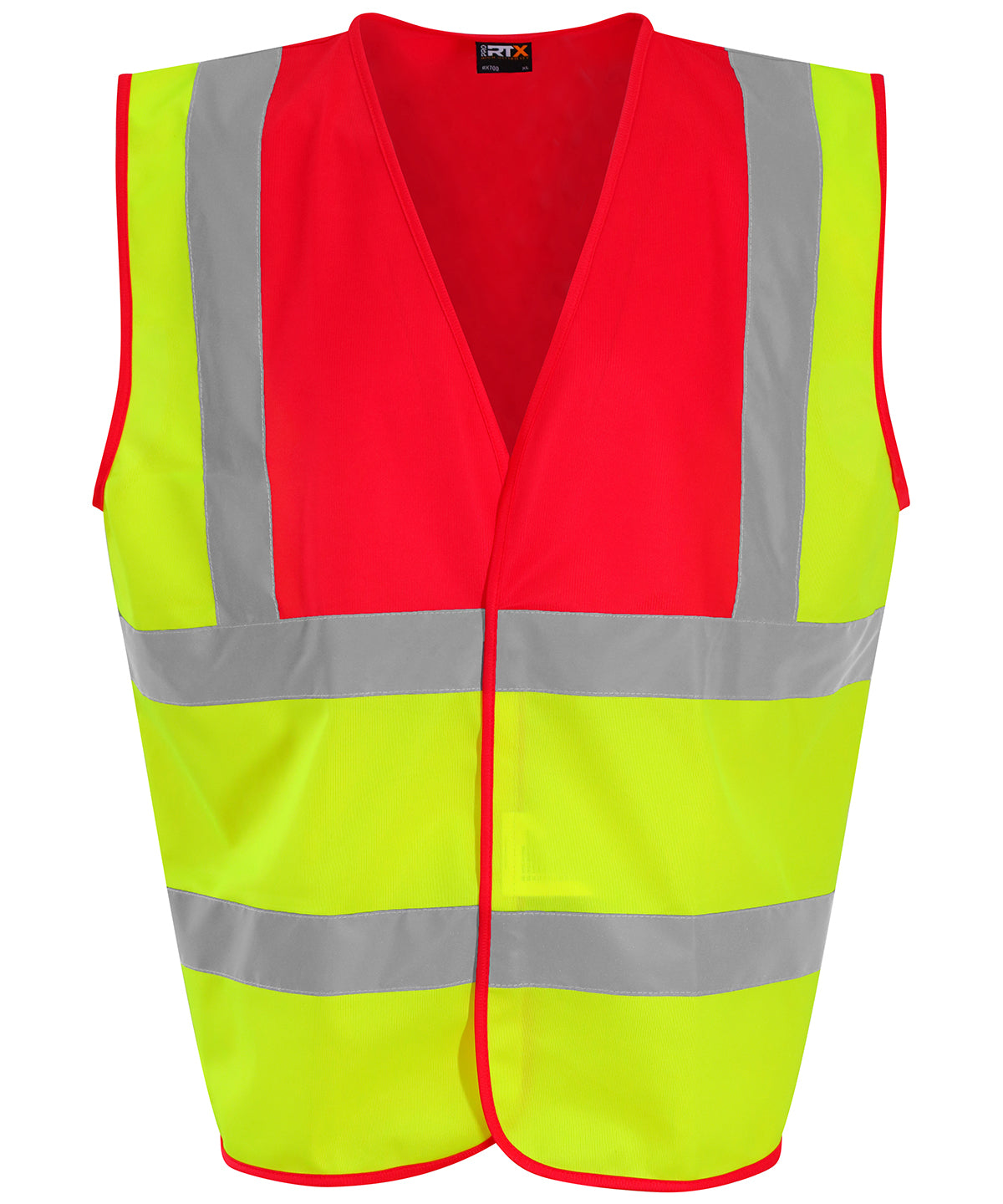 Pro RTX High Visibility Waistcoat - HV Yellow/Red