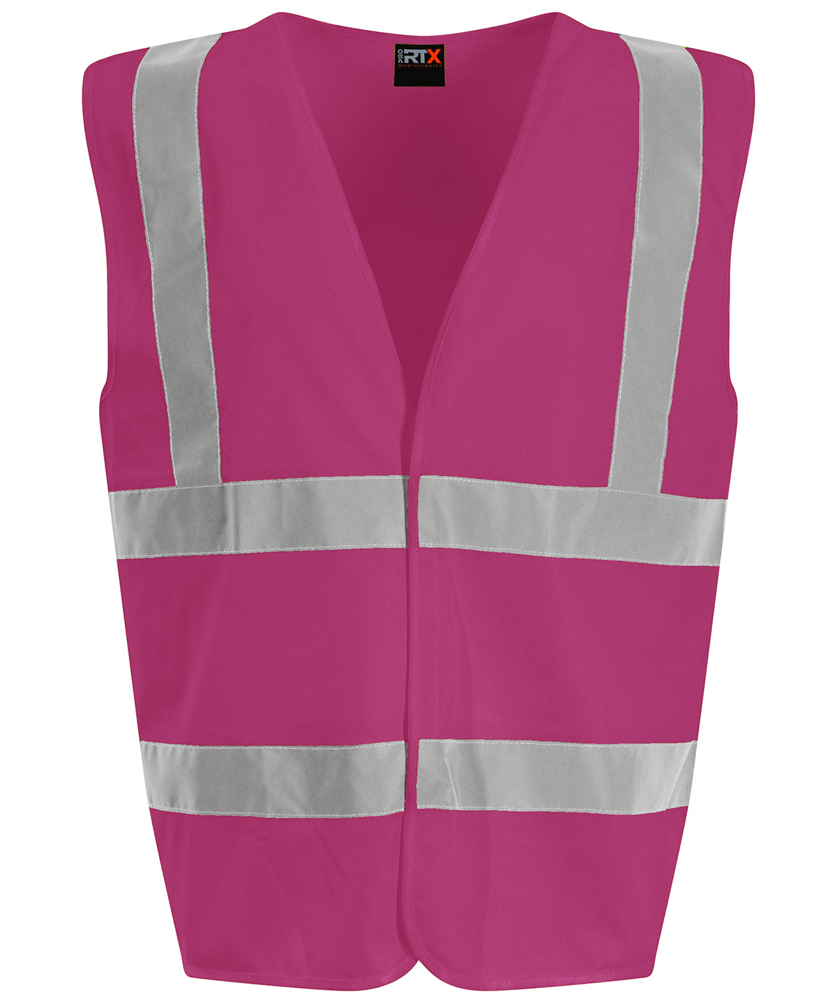 Pro RTX High Visibility Waistcoat - Raspberry