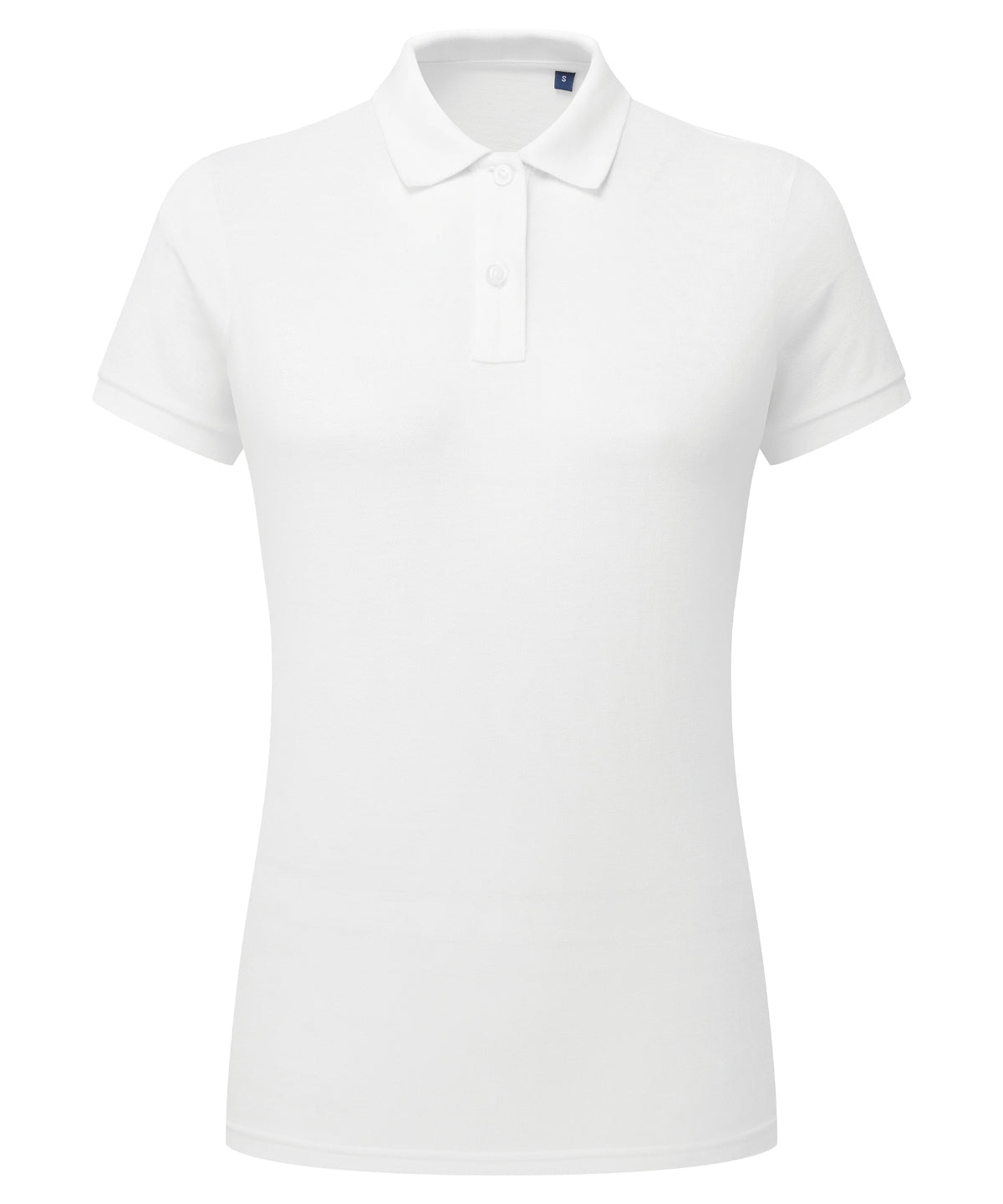 Asquith & Fox Women’s Polycotton Blend Polo - White